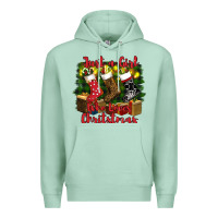 Seafoam just a girl who loves christmas Premium Hoodie - RanaPortraitStore