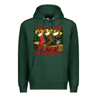 Sports Green just a girl who loves christmas Premium Hoodie - RanaPortraitStore