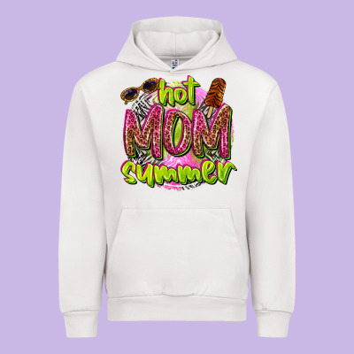 Hot Mom Summer Urban Hoodie Designed By Texasbilliewilder