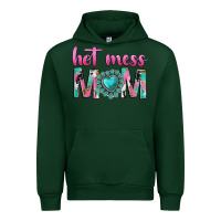 Forest Green hot mess mom Urban Hoodie - texasbilliewilder