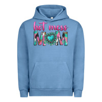 Pigment Pebble Blue hot mess mom Urban Hoodie - texasbilliewilder