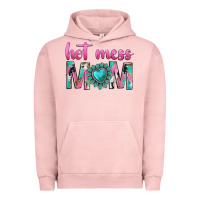 Pigment Salmon hot mess mom Urban Hoodie - texasbilliewilder