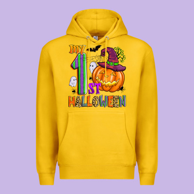 My 1st Halloween Premium Hoodie Designed By Zillion Design Studio