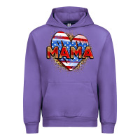 Tulip American mama heart Urban Hoodie - Zillion Design Studio