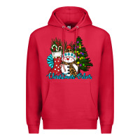 Cardinal christmas vibes Premium Hoodie - RanaPortraitStore