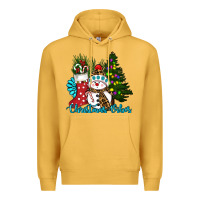 Mustard christmas vibes Premium Hoodie - RanaPortraitStore