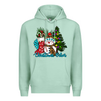 Seafoam christmas vibes Premium Hoodie - RanaPortraitStore