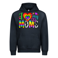 Navy i love my moms Urban Hoodie - texasbilliewilder