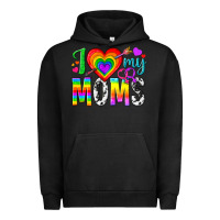 Pigment Black i love my moms Urban Hoodie - texasbilliewilder