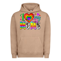 Pigment Burro i love my moms Urban Hoodie - texasbilliewilder