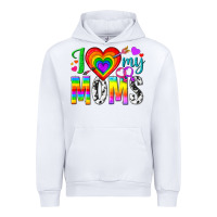 White i love my moms Urban Hoodie - texasbilliewilder
