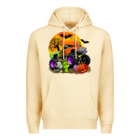 Pina Colada halloween monster truck Premium Hoodie - Zillion Design Studio
