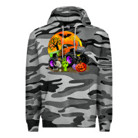 Slate Camo halloween monster truck Premium Hoodie - Zillion Design Studio