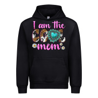 Black i am cool mom Urban Hoodie - texasbilliewilder