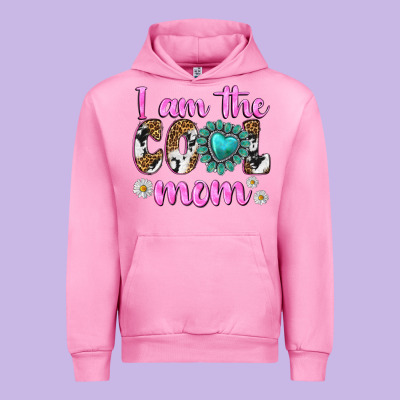 I Am Cool Mom Urban Hoodie Designed By Texasbilliewilder