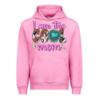 Fuchsia Pink i am cool mom Urban Hoodie - texasbilliewilder