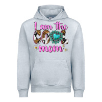 Heather Grey i am cool mom Urban Hoodie - texasbilliewilder