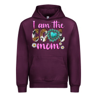 Mauve Wine i am cool mom Urban Hoodie - texasbilliewilder