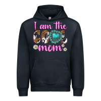 Navy i am cool mom Urban Hoodie - texasbilliewilder
