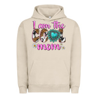 Pigment French Oak i am cool mom Urban Hoodie - texasbilliewilder