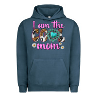 Pigment Midnight Navy i am cool mom Urban Hoodie - texasbilliewilder