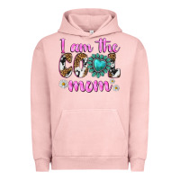 Pigment Salmon i am cool mom Urban Hoodie - texasbilliewilder
