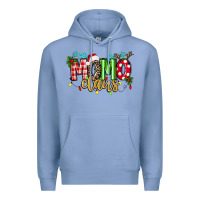 Colony Blue Momo Claus Premium Hoodie - texasbilliewilder