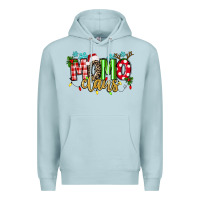 Blue Mist Momo Claus Premium Hoodie - texasbilliewilder
