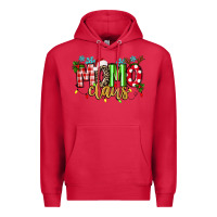 Cardinal Momo Claus Premium Hoodie - texasbilliewilder