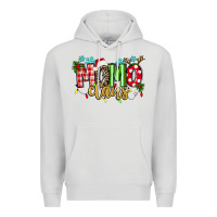 Dove Grey Momo Claus Premium Hoodie - texasbilliewilder