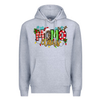 Heather Grey Momo Claus Premium Hoodie - texasbilliewilder