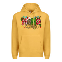 Mustard Momo Claus Premium Hoodie - texasbilliewilder