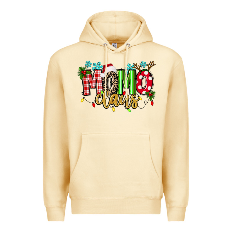 Momo Claus Premium Hoodie by texasbilliewilder | Teevron