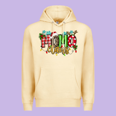 Momo Claus Premium Hoodie Designed By Texasbilliewilder