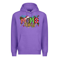Purple Momo Claus Premium Hoodie - texasbilliewilder