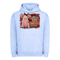 Pigment Grape Ice all i want for christmas is a pig sitting pig Urban Hoodie - RanaPortraitStore