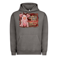 Pigment Tornado all i want for christmas is a pig sitting pig Urban Hoodie - RanaPortraitStore