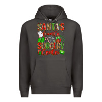 Smoke Santa's Favorite Surgery Center png sublimation de Premium Hoodie - texasbilliewilder