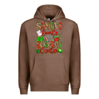 Chestnut Santa's Favorite Surgery Center png sublimation de Premium Hoodie - texasbilliewilder