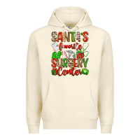 Sandshell Santa's Favorite Surgery Center png sublimation de Premium Hoodie - texasbilliewilder