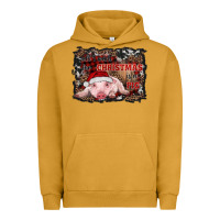 Pigment Peanut Butter all i want for christmas is a pig baby Urban Hoodie - RanaPortraitStore