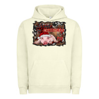 Pigment Pistachio all i want for christmas is a pig baby Urban Hoodie - RanaPortraitStore