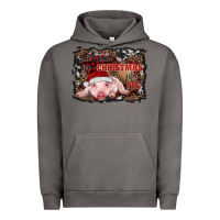 Pigment Tornado all i want for christmas is a pig baby Urban Hoodie - RanaPortraitStore