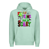 Seafoam eat drink and be scary Premium Hoodie - Zillion Design Studio