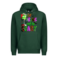 Sports Green eat drink and be scary Premium Hoodie - Zillion Design Studio