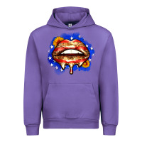 Tulip leopard american flag lips Urban Hoodie - Zillion Design Studio