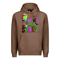 Chestnut eat drink and be scary Premium Hoodie - Zillion Design Studio