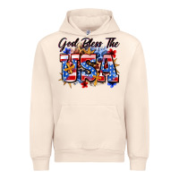 Sandshell god bless the usa Urban Hoodie - Zillion Design Studio