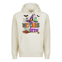 Oatmeal Heather witches brew Premium Hoodie - Zillion Design Studio