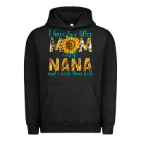 Pigment Black i have two titles mom and nana and i rock them bot Urban Hoodie - texasbilliewilder